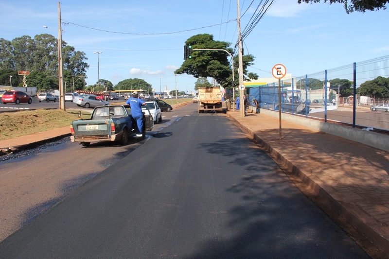 Prefeitura faz melhorias no entorno do Detran